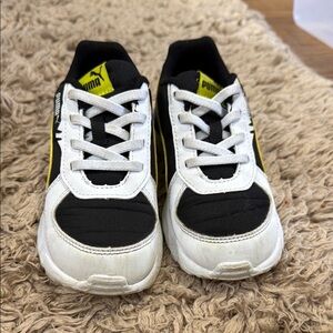 Puma Black and White Sneakers Athletic Style